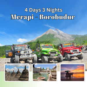 4D3N Merapi Borobudur Tour