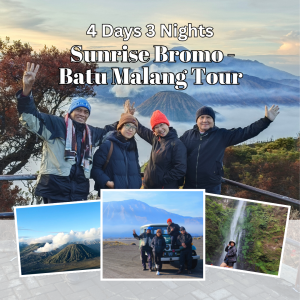 4D3N Sunrise Bromo Batu Malang Tour