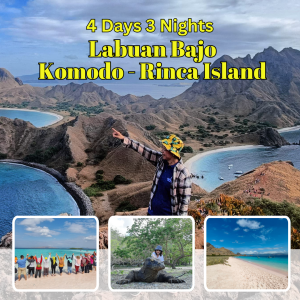 4D3N Labuan Bajo Komodo Rinca