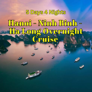 5D4N Northern Vietnam Hanoi Ninh Binh Ha Long Overnight Cruise